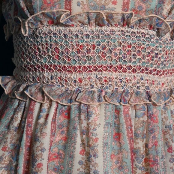 Vintage 1970s Prairie Maxi Dress – Cottagecore Dream - Picture 3 of 10